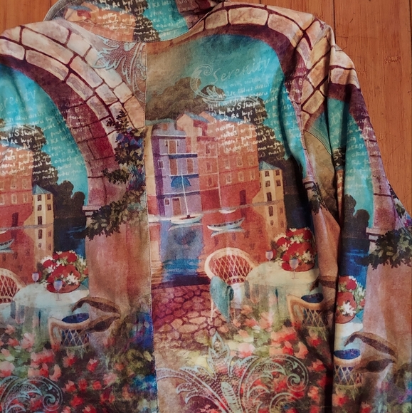 Classic scenery jacket by IMPULSE made in usa 2x - Picture 2 of 4